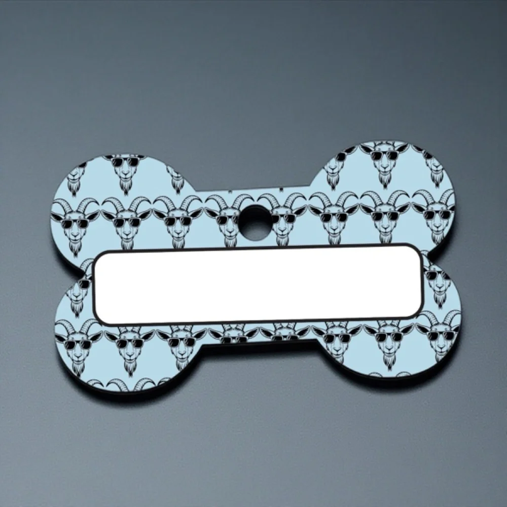 Paw-some Personalized Pet ID Tags: Make Them Unique! Double-sided I Handmade